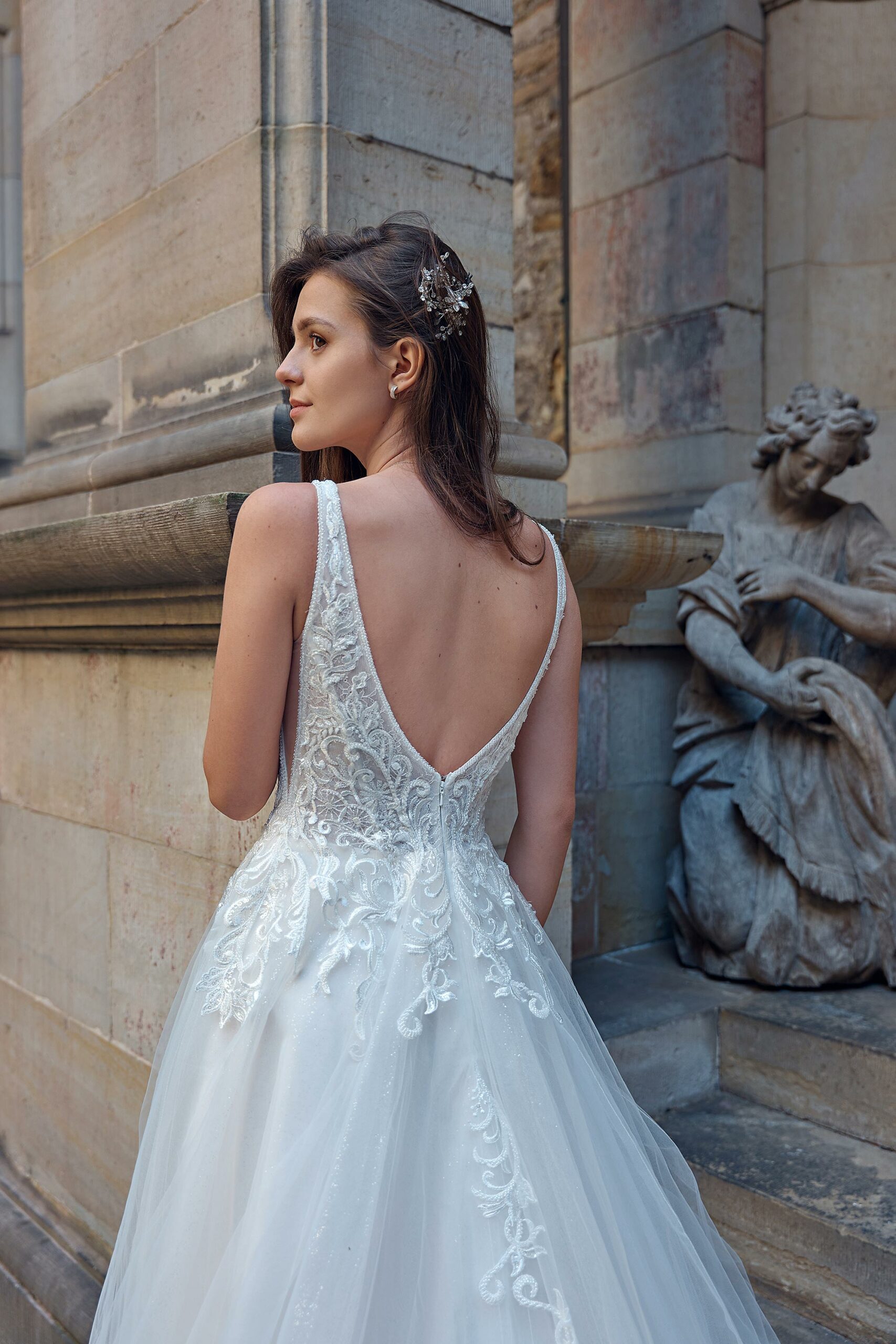 Günstiges Brautkleid B2312 (4) Juno Brautoutlet Brautmode in Meinersen