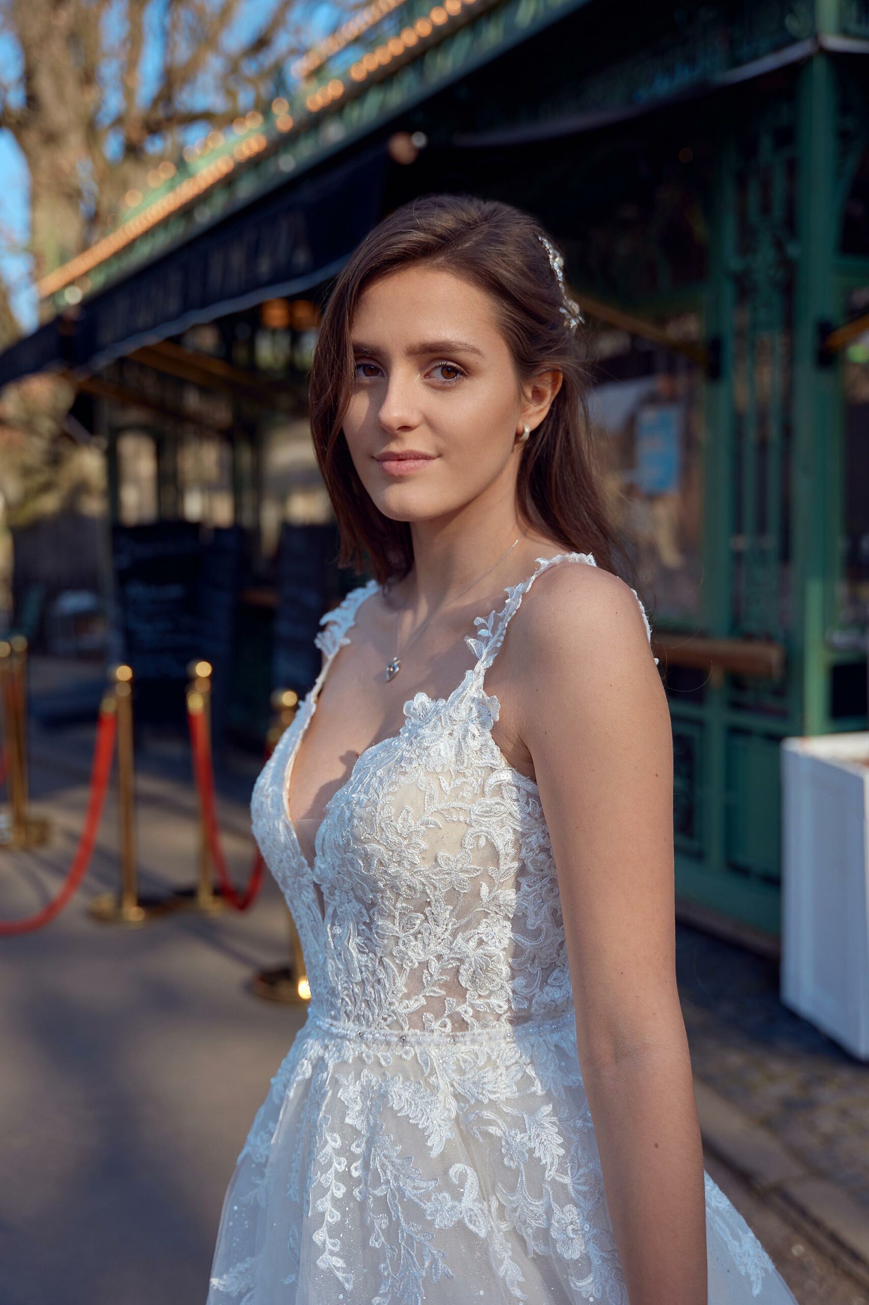 Günstiges Brautkleid B2314 (3) Juno Brautoutlet Brautmode in Meinersen